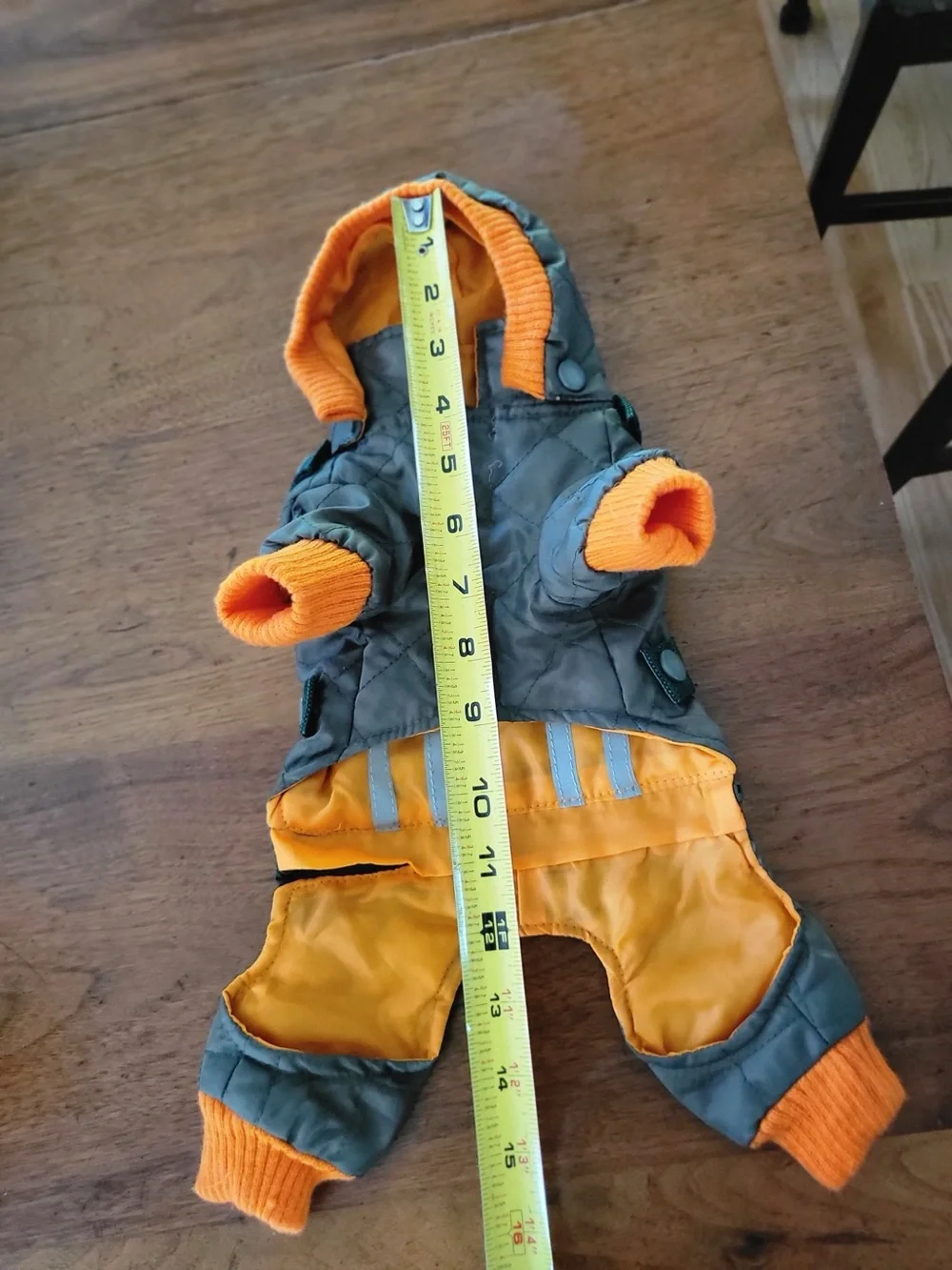 Zack & Zoey XS Dog Snowsuit Hooded Quilted NWOT